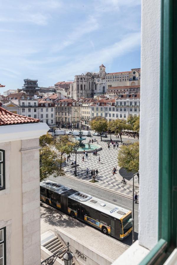 Flh Praca Rossio Exquisite Apartment With View Lisboa Exteriör bild